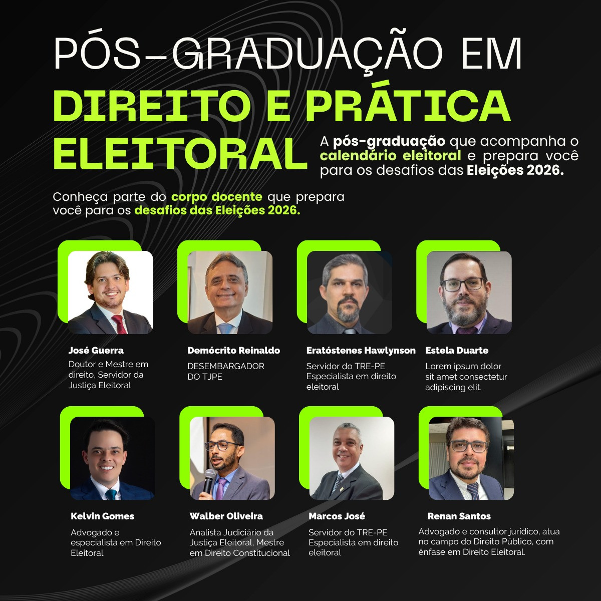 Pós-graduação em Direito e Prática Eleitoral