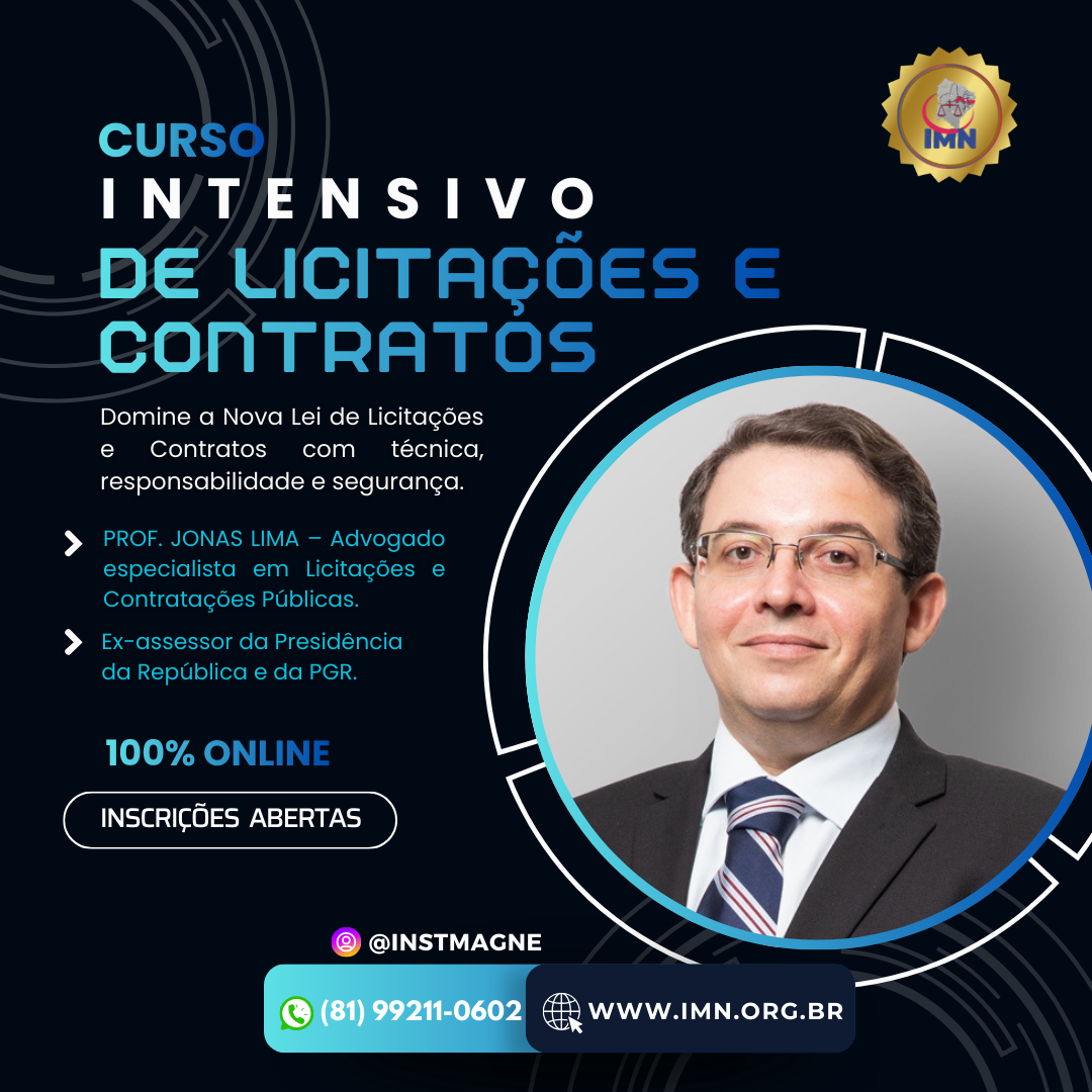 INTENSIVO DE LICITAÇÕES E CONTRATOS