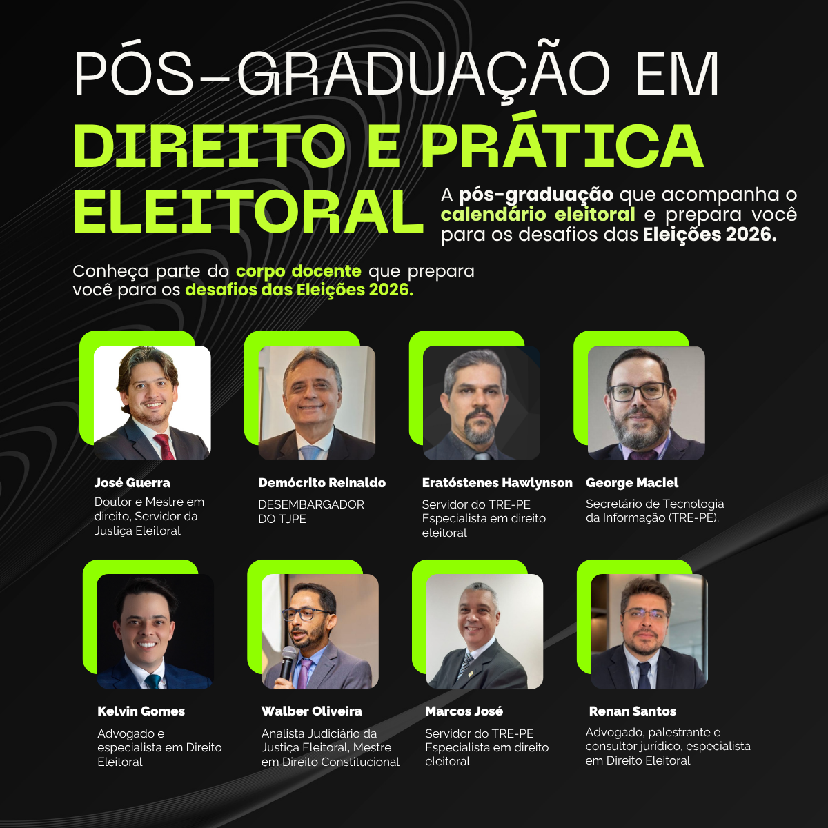 Pós-Graduação em Direito e Prática Eleitoral (3ª Turma)